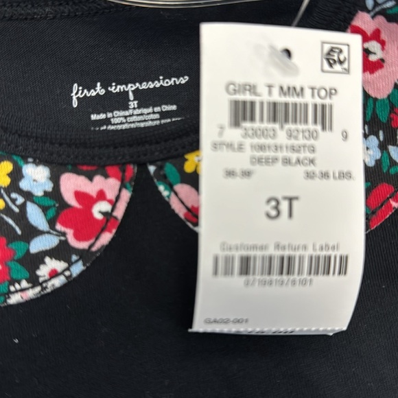 New Toddler Girls Ditsy Daisy Tunic, Created for Macy's - Picture 5 of 5